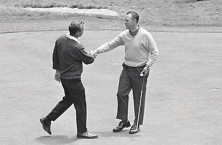 Billy Casper takes down the King, 1966 U.S. Open.